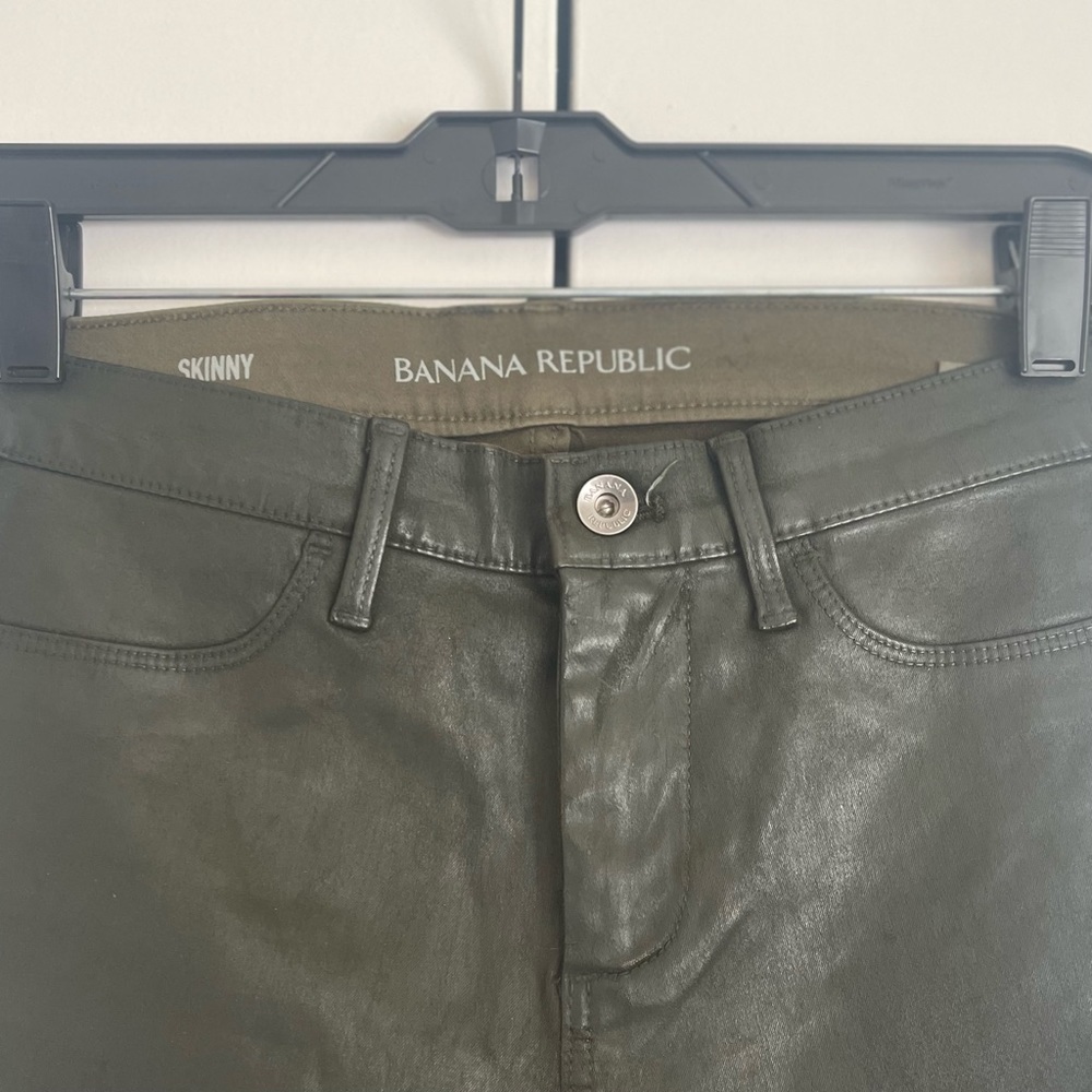 Banana Republic Faux Leather Skinny Pants - Picture 6 of 9